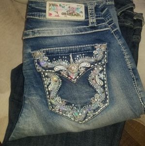 Grace in LA, bootcut jeans, sz 25